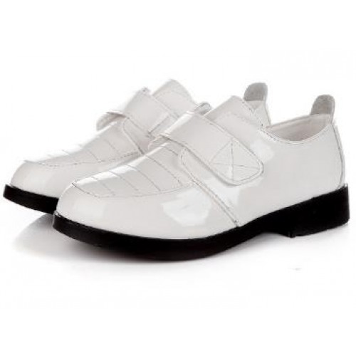 Boys black white dress shoes children's fashion leather wedding spring summer casual flat shoes infantis 384
